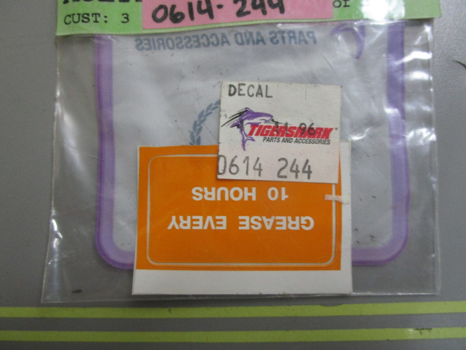 *NEW OEM* 0810 Arctic Cat Tigershark Decal 0614-244