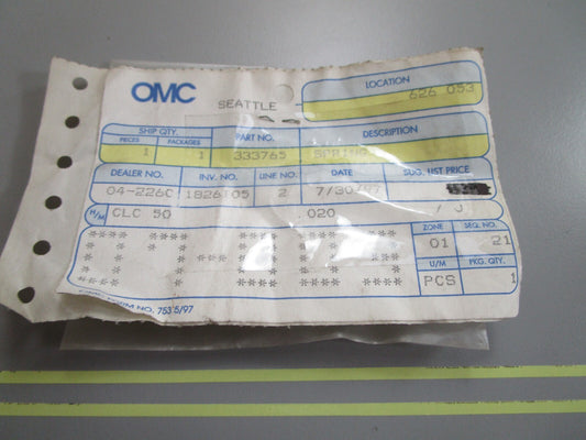 *NEW OEM* 0810 OMC Johnson Evinrude Spring 333765 0333765