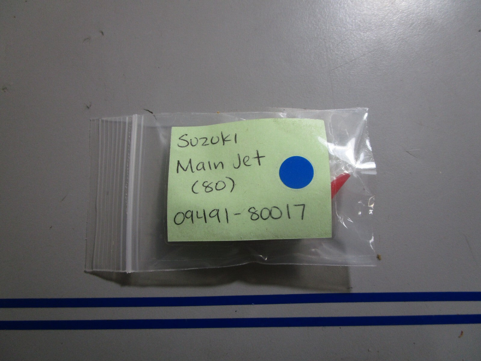 *NEW OEM* 0810 Suzuki Main Jet (80) 09491-80017