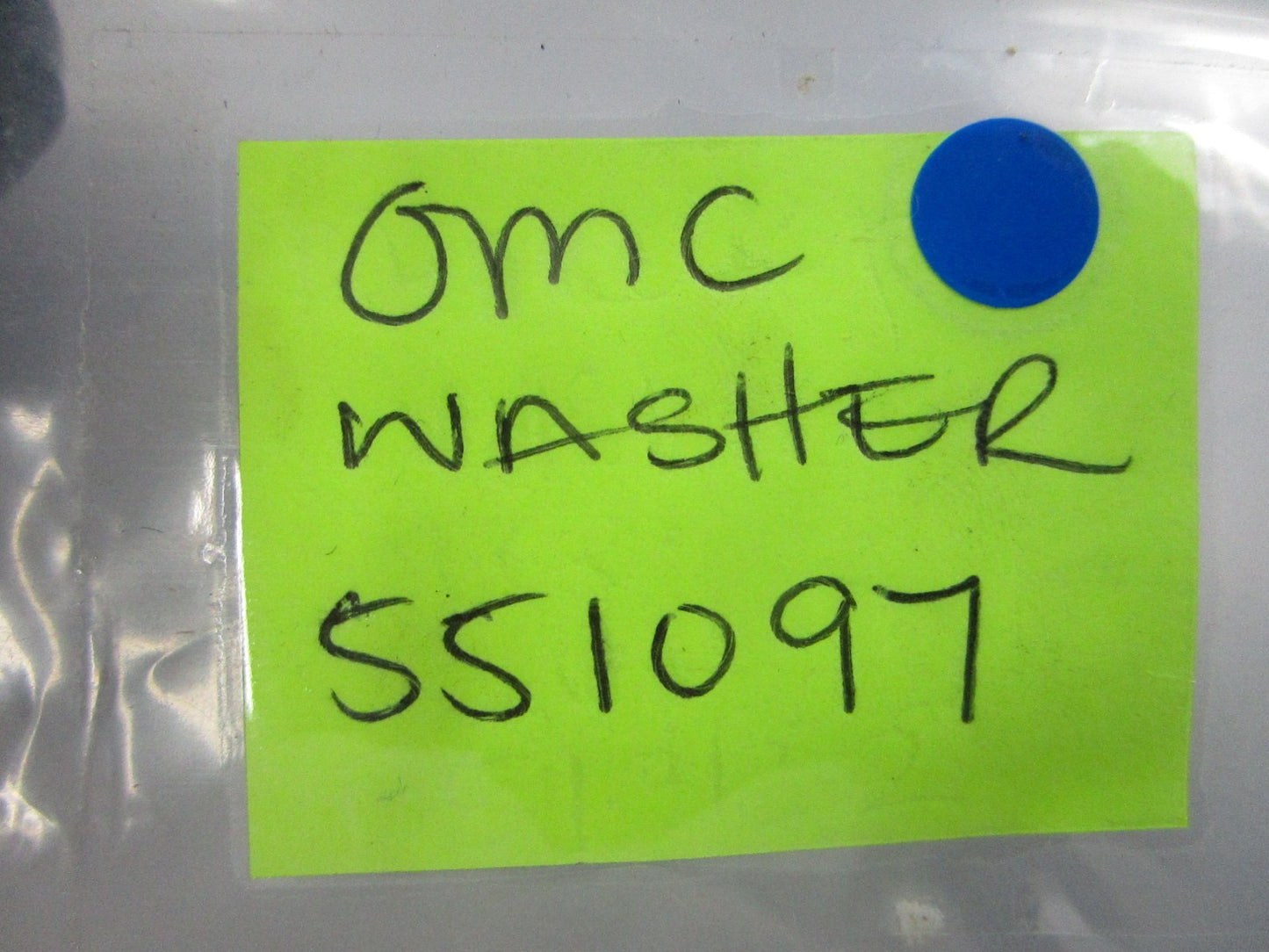 NEW OEM (LOT OF 2) 551097 0551097 OMC Johnson Evinrude Washer 0810