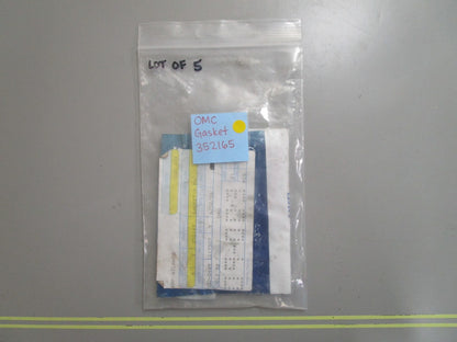 *NEW OEM* (LOT OF 5) 0810 OMC Johnson Evinrude Gasket 352165 0352165