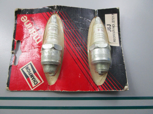 NEW (LOT OF 2) J6J Champion Spark Plug 0810
