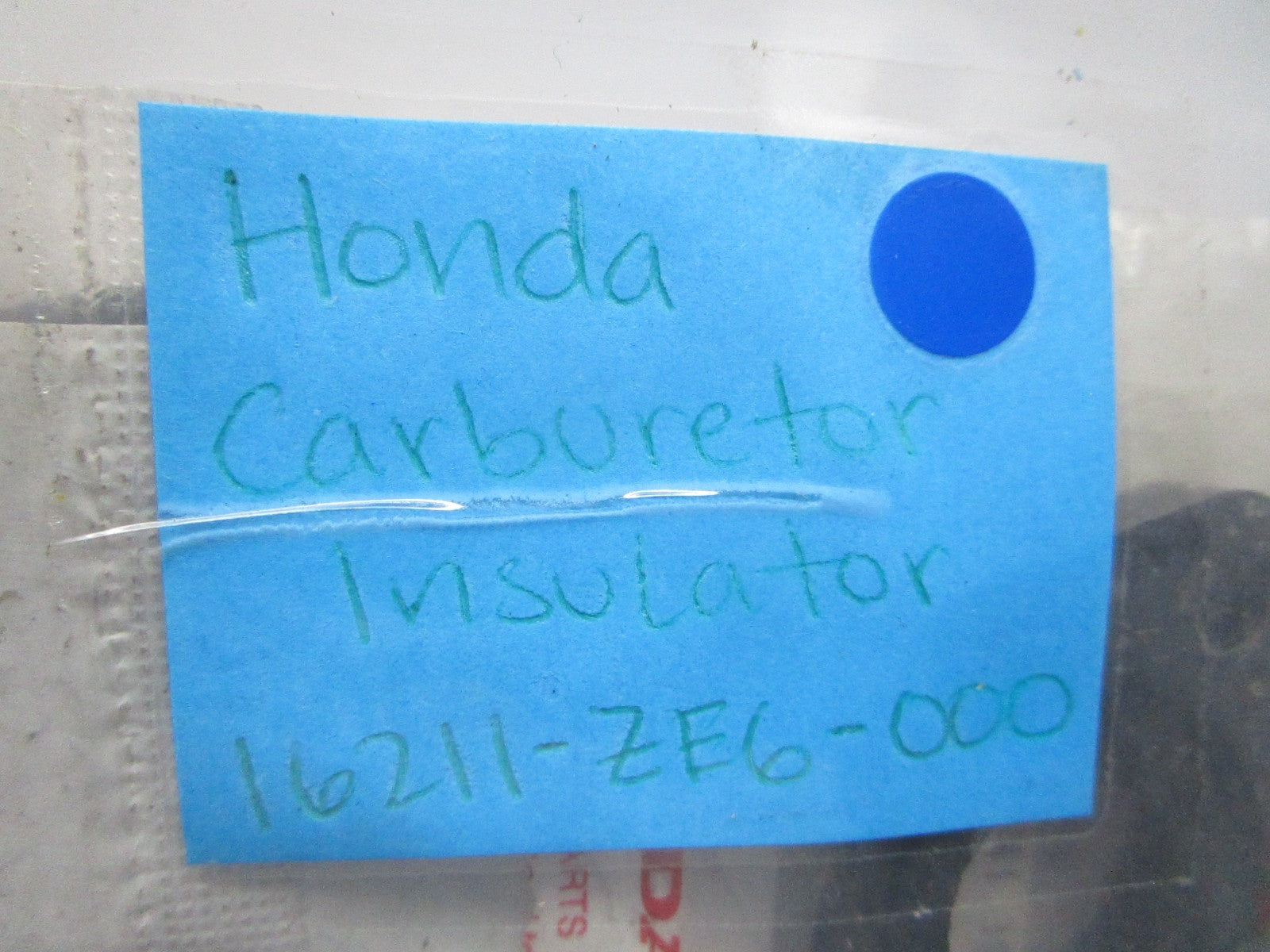 *NEW OEM* 0810 Honda Carburetor Insulator 16211-ZE6-000