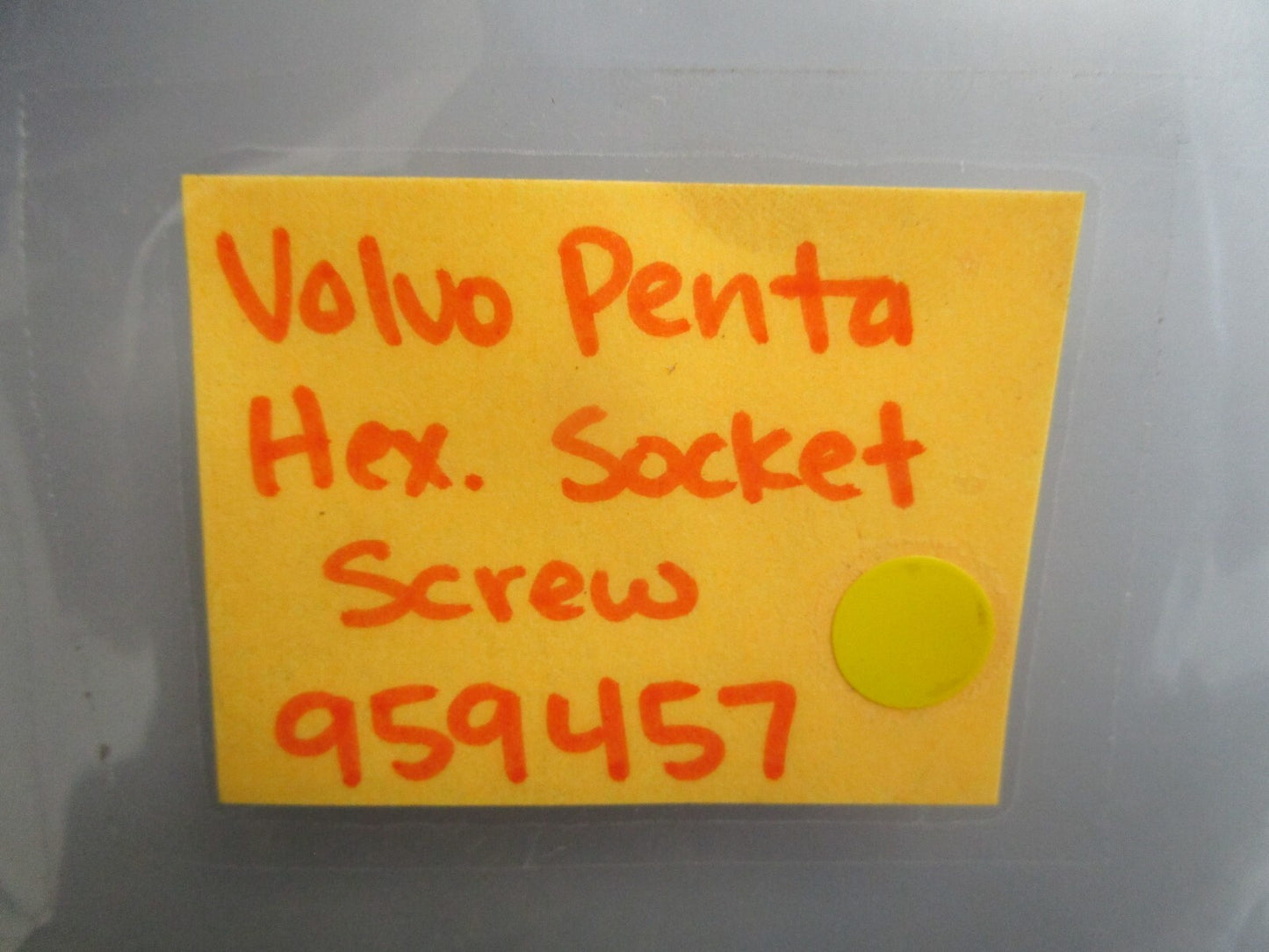 *NEW OEM* (LOT OF 2) 0810 Volvo Penta Hexagon Socket Screw 959457