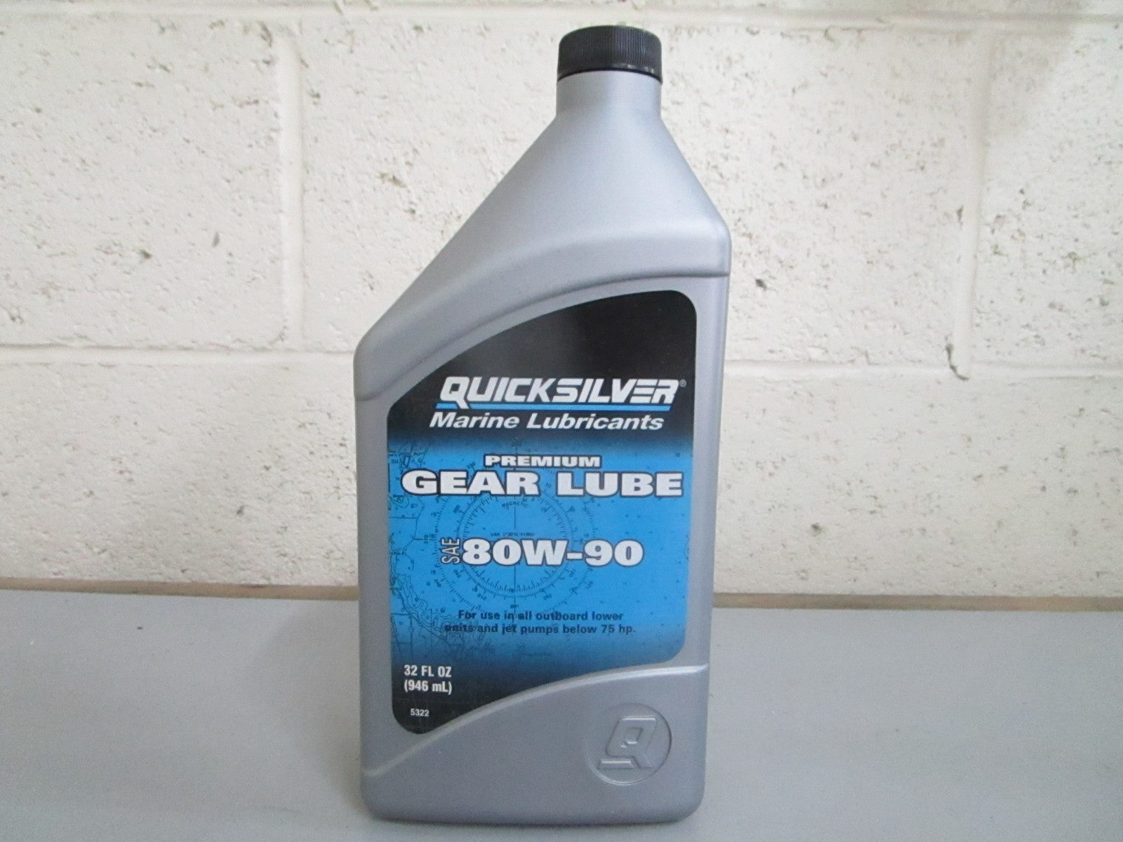*NEW OEM* 0820 Mercury Quicksilver Premium Gear Lube 92-858058Q01