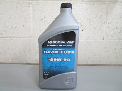 *NEW OEM* 0820 Mercury Quicksilver Premium Gear Lube 92-858058Q01