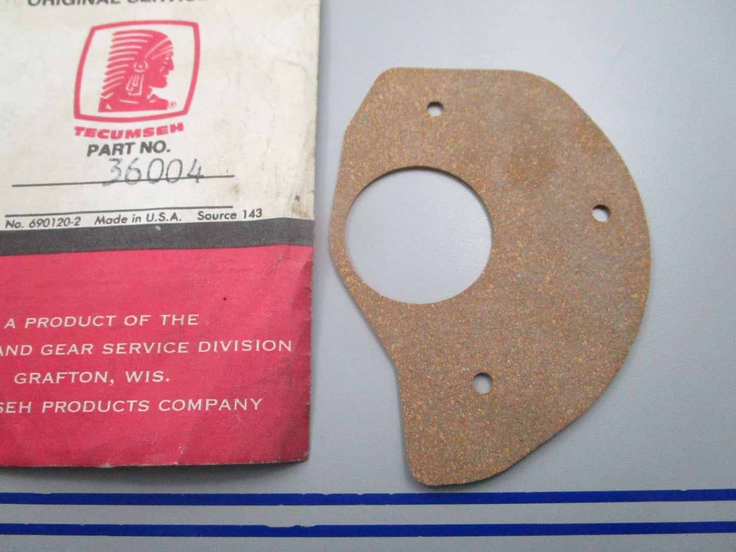 NEW OEM 36004 Tecumseh Gasket 0810