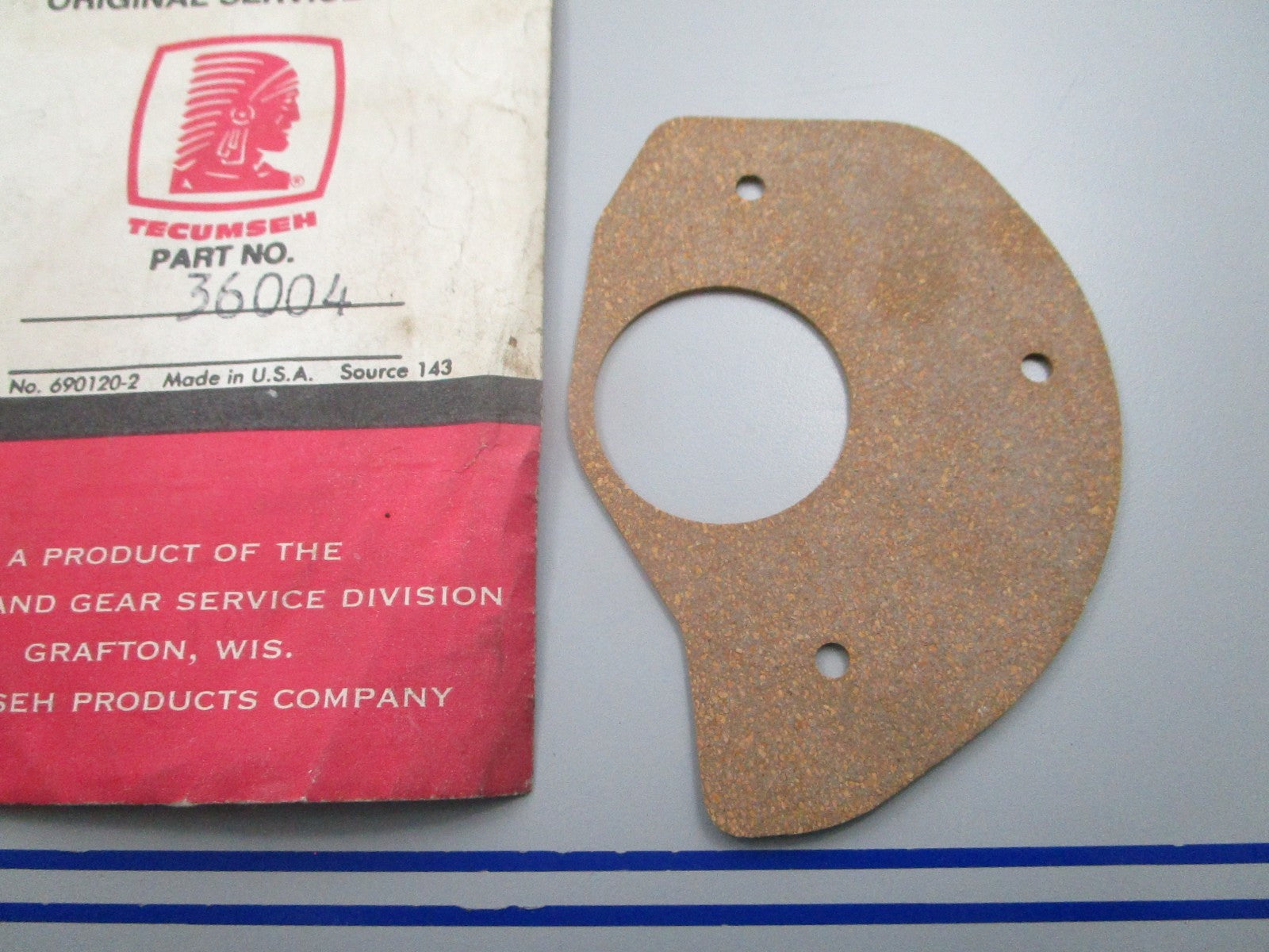 NEW OEM 36004 Tecumseh Gasket 0810