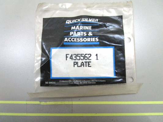 *NEW OEM* 0750 Mercury Quicksilver WATER PUMP PLATE F4355621-1