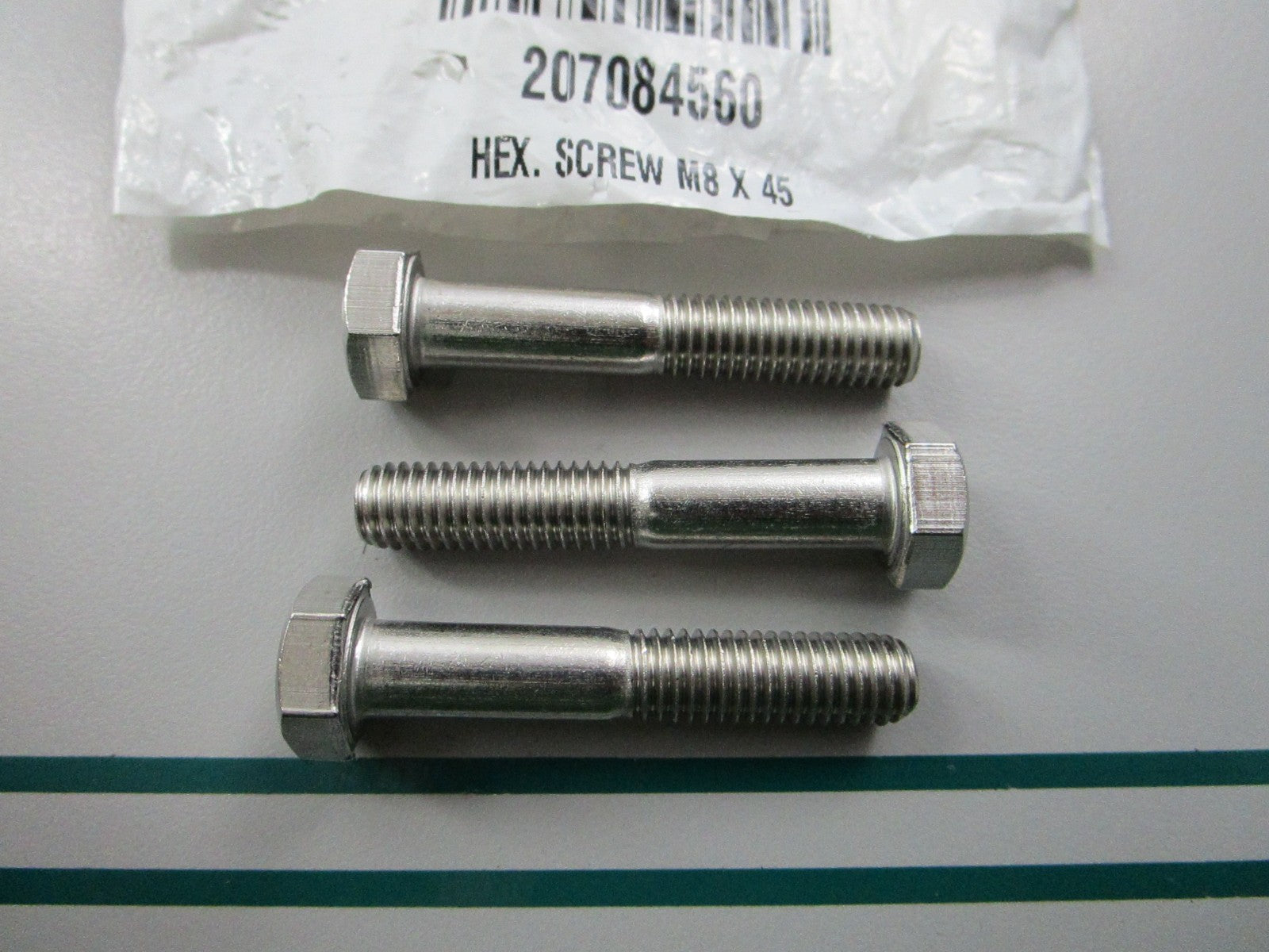 NEW (LOT OF 3) 207084560 Sea-Doo Hex Screw 0810