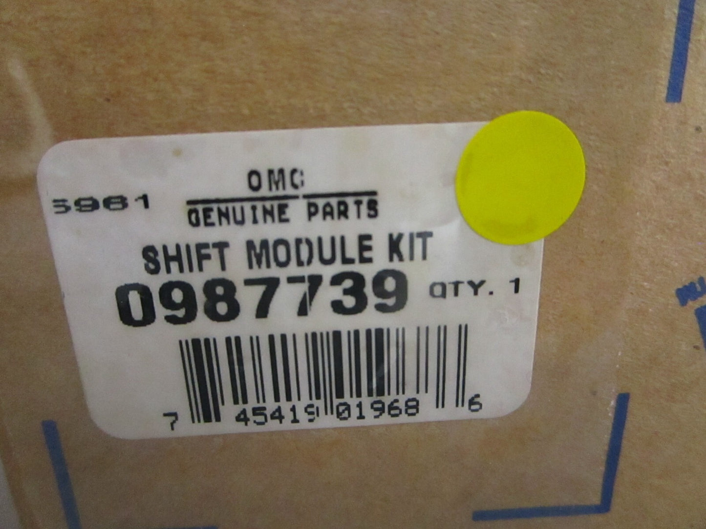 *NEW OEM* 0820 OMC Johnson Evinrude Shift Module Kit 987739 0987739