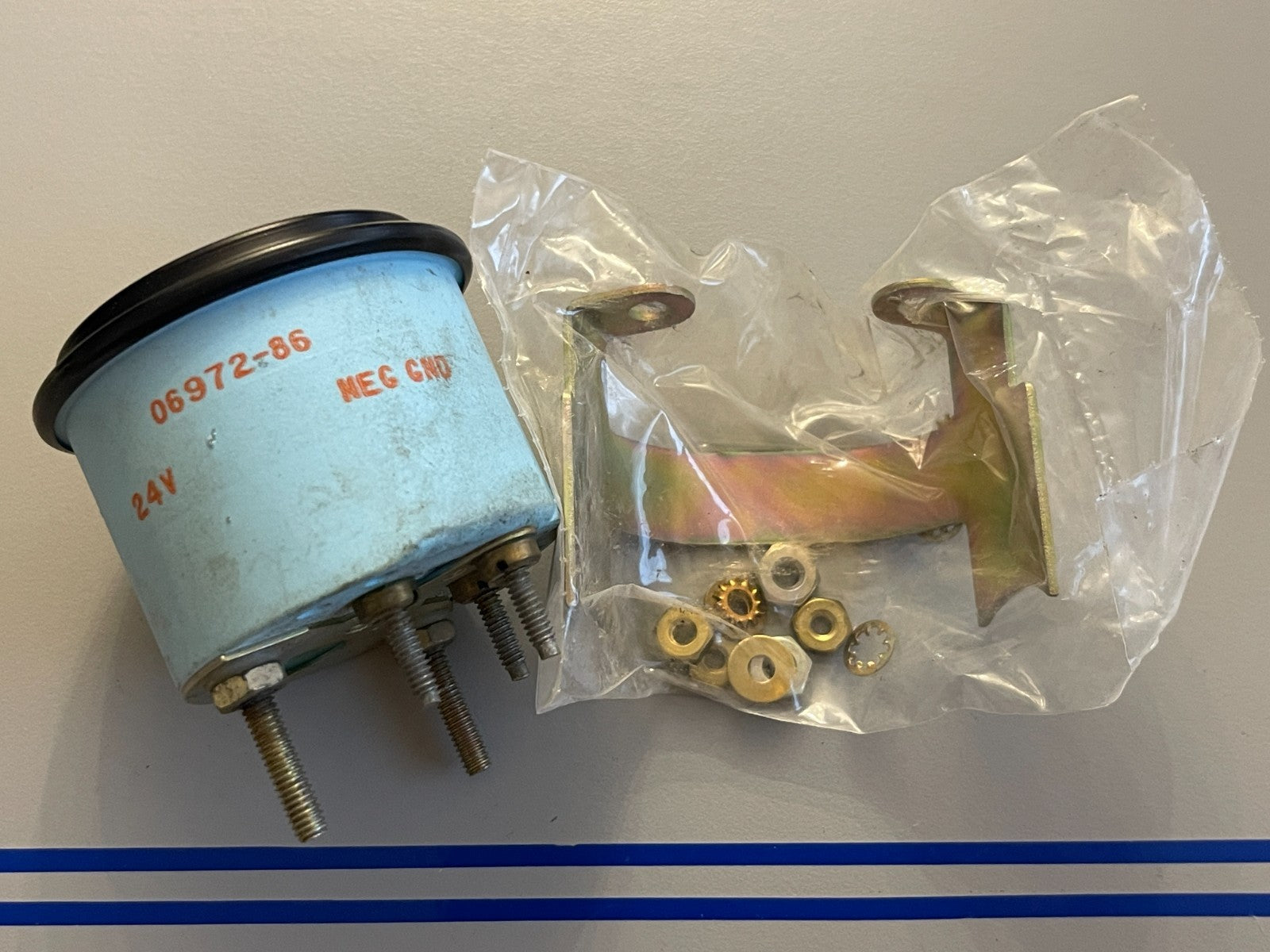NEW OEM 7W-4927 CAT Caterpillar 24V Coolant Temperature Indicator 0720