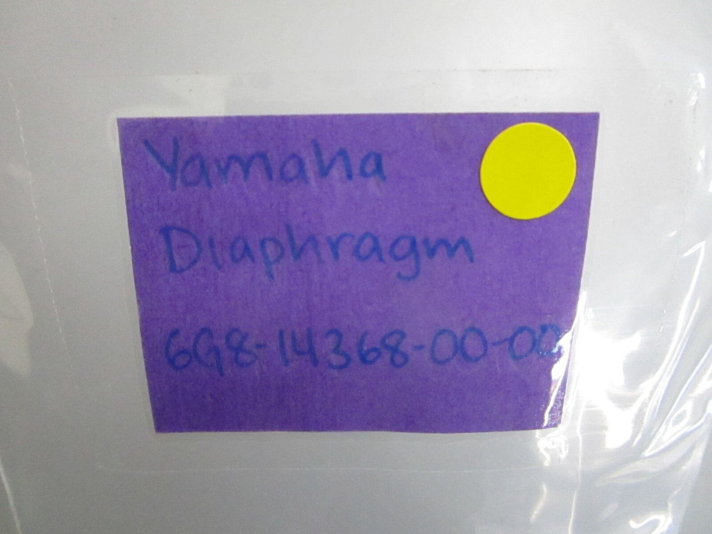 *NEW OEM* 0820 Yamaha Diaphragm 6G8-14368-00-00