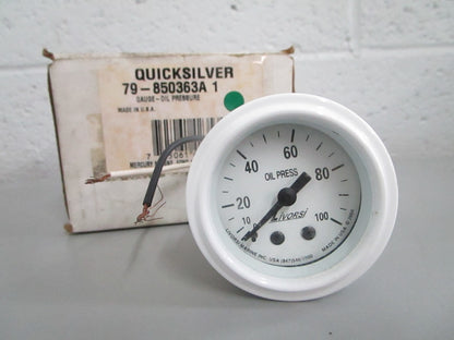 NEW OEM 79-850363A1 Mercury Quicksilver Oil Pressure Gauge 0820