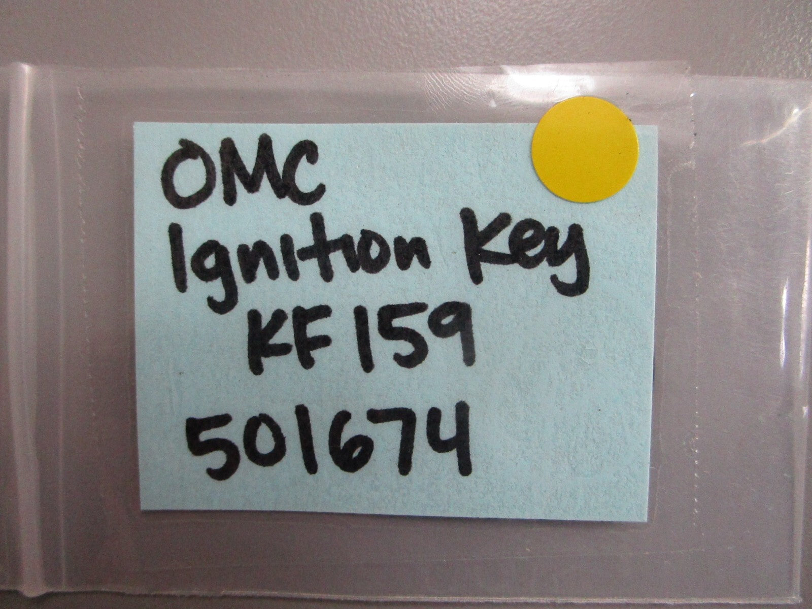 *NEW OEM* 0750 OMC Johnson Evinrude IGNITION KEY (KF159)  501674 0501674