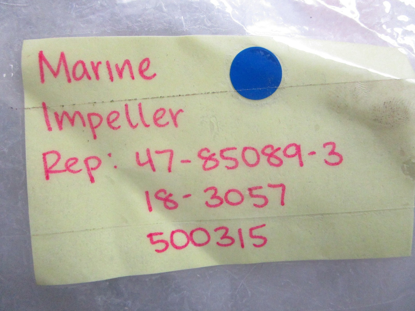 *NEW* 0810 Marine Impeller Replaces: 47-85089-3 18-3057 500315