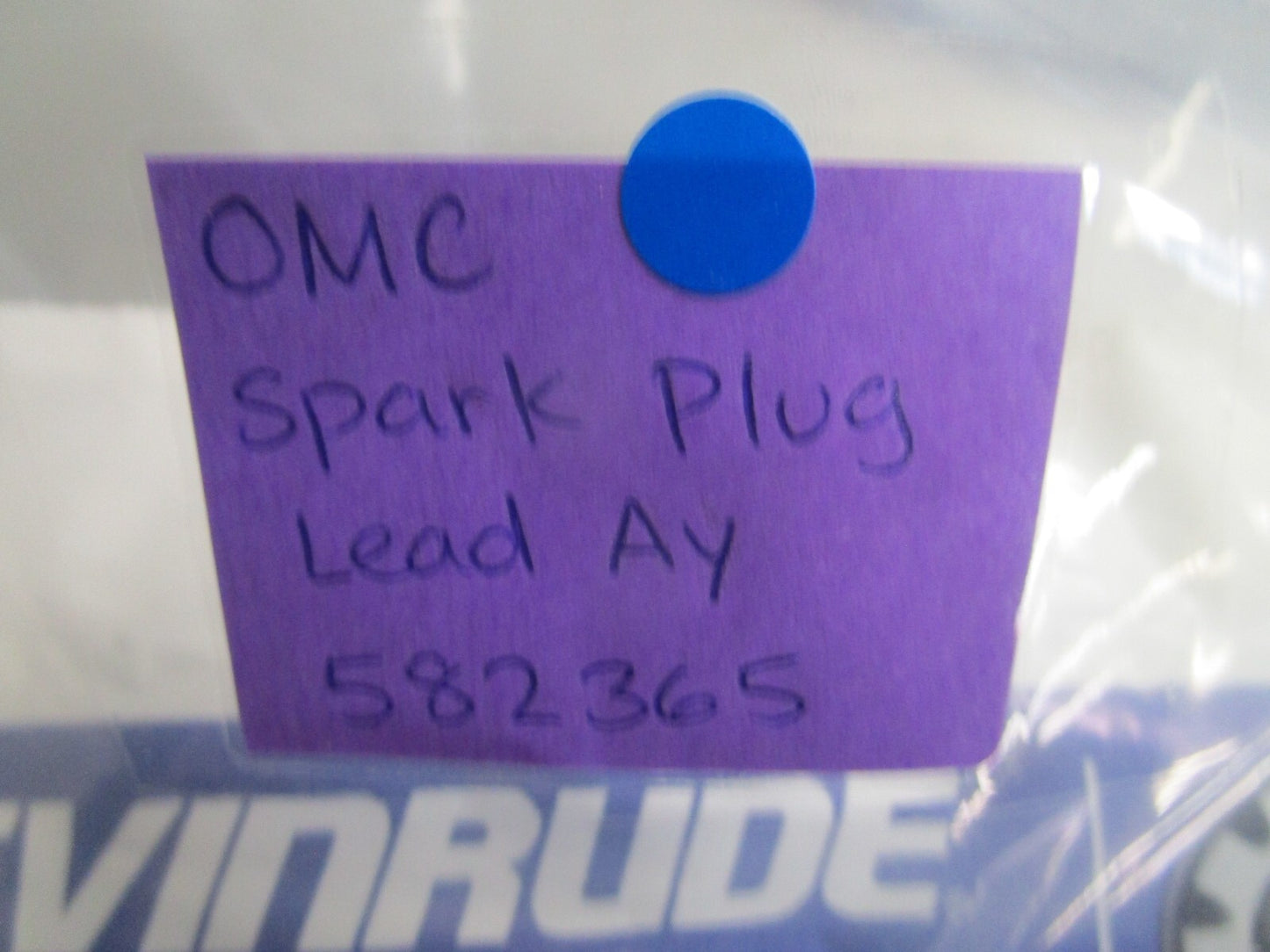 *NEW OEM* 0720 OMC Johnson Evinrude Spark Plug Lead Assembly 582365 0582365
