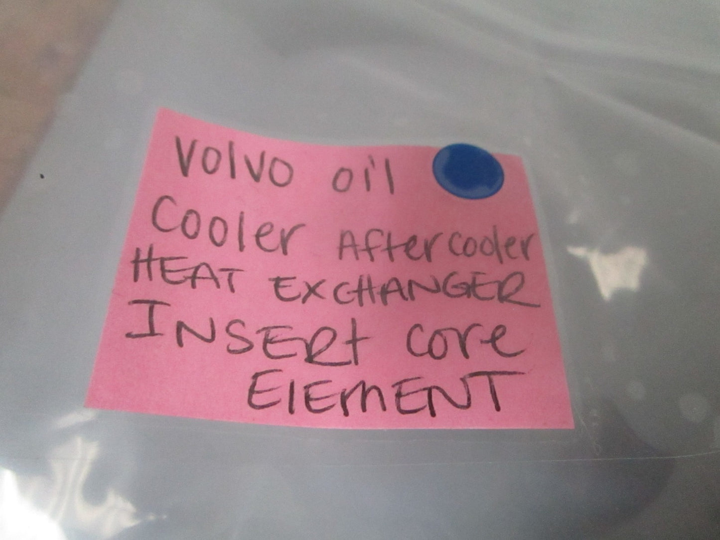*NEW OEM* 0720 Volvo Oil Cooler Aftercooler Heat Exchanger Core Element Insert