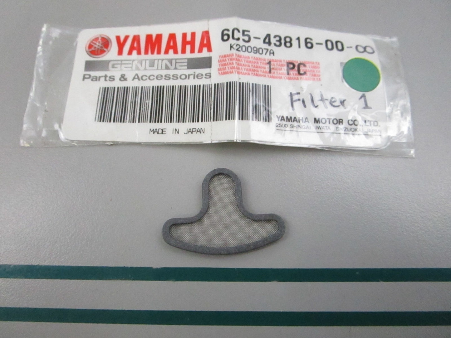 NEW OEM 6C5-43816-00-00 Yamaha Filter 0810