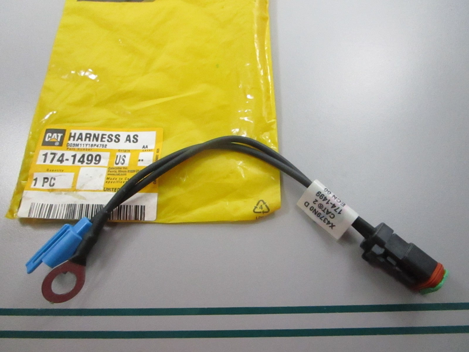 NEW OEM 174-1499 CAT Harness 0810