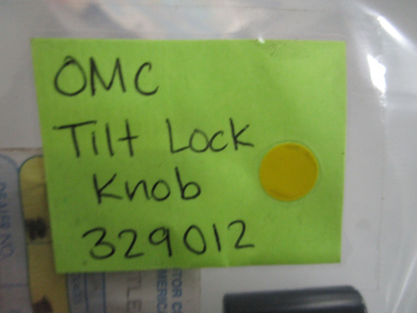 *NEW OEM* 0810 OMC Johnson Evinrude Tilt Lock Knob 329012 0329012