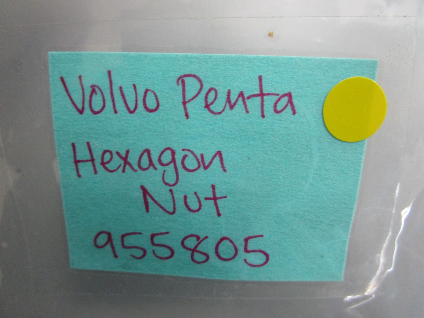 *NEW OEM* (LOT OF 4) 0810 Volvo Penta Hexagon Nut 955805