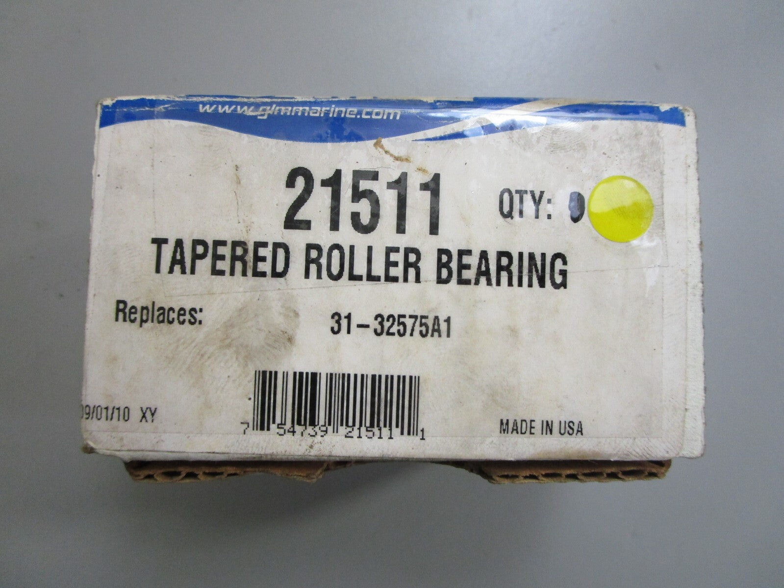 *NEW* 0820 GLM Tapered Roller Bearing 21511 Replaces: 31-32575A1