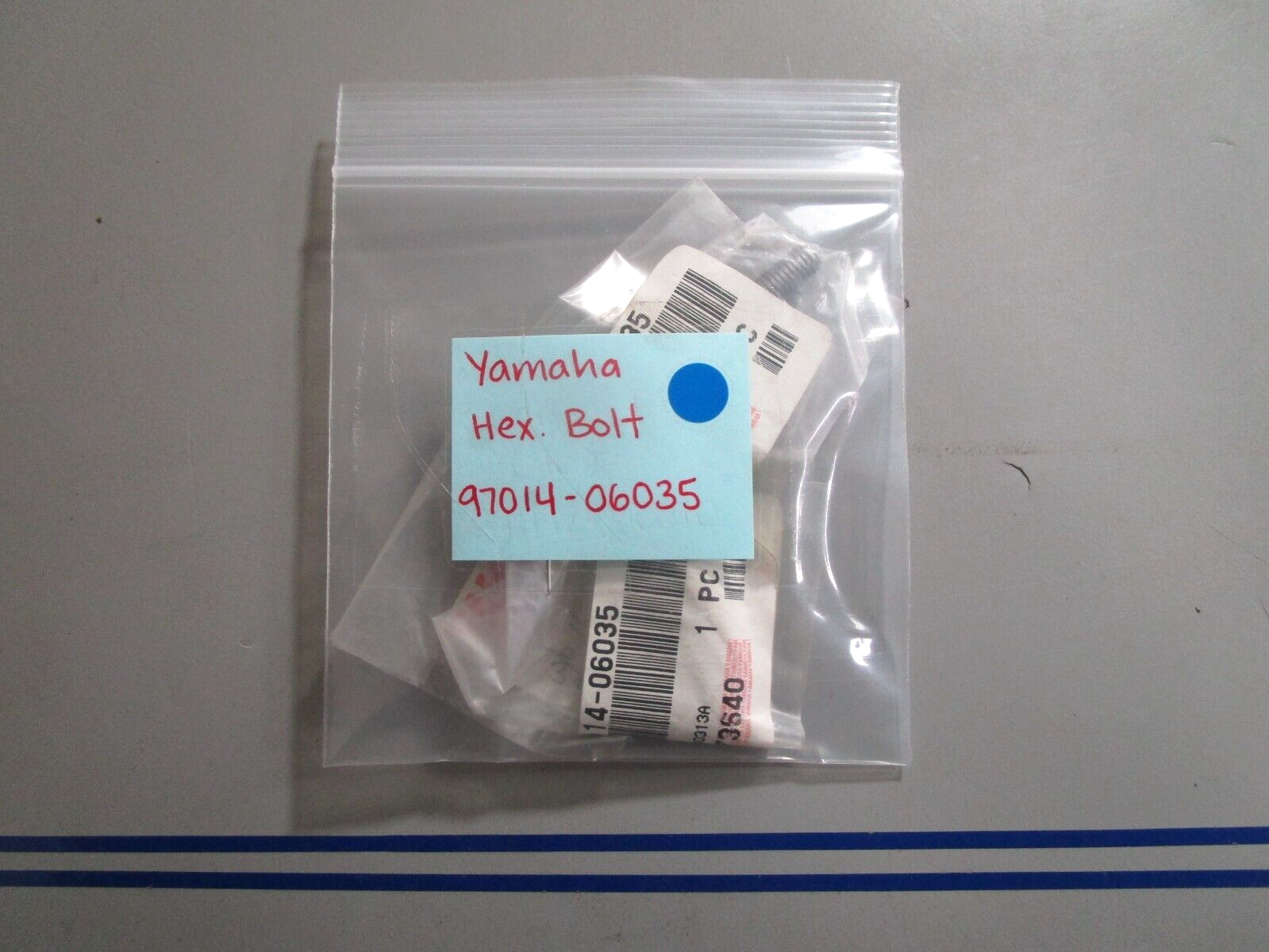 *NEW OEM* (LOT OF 2) 0810 Yamaha Hexagon Bolt 97014-06035