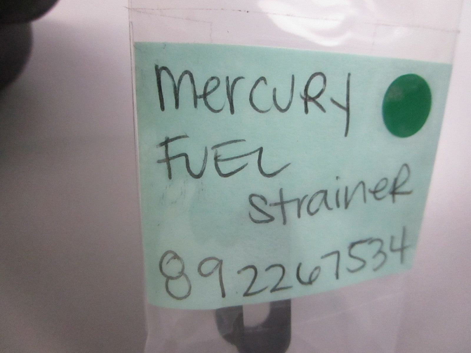 NEW OEM 892267534 Mercury Quicksilver Fuel Strainer 0810