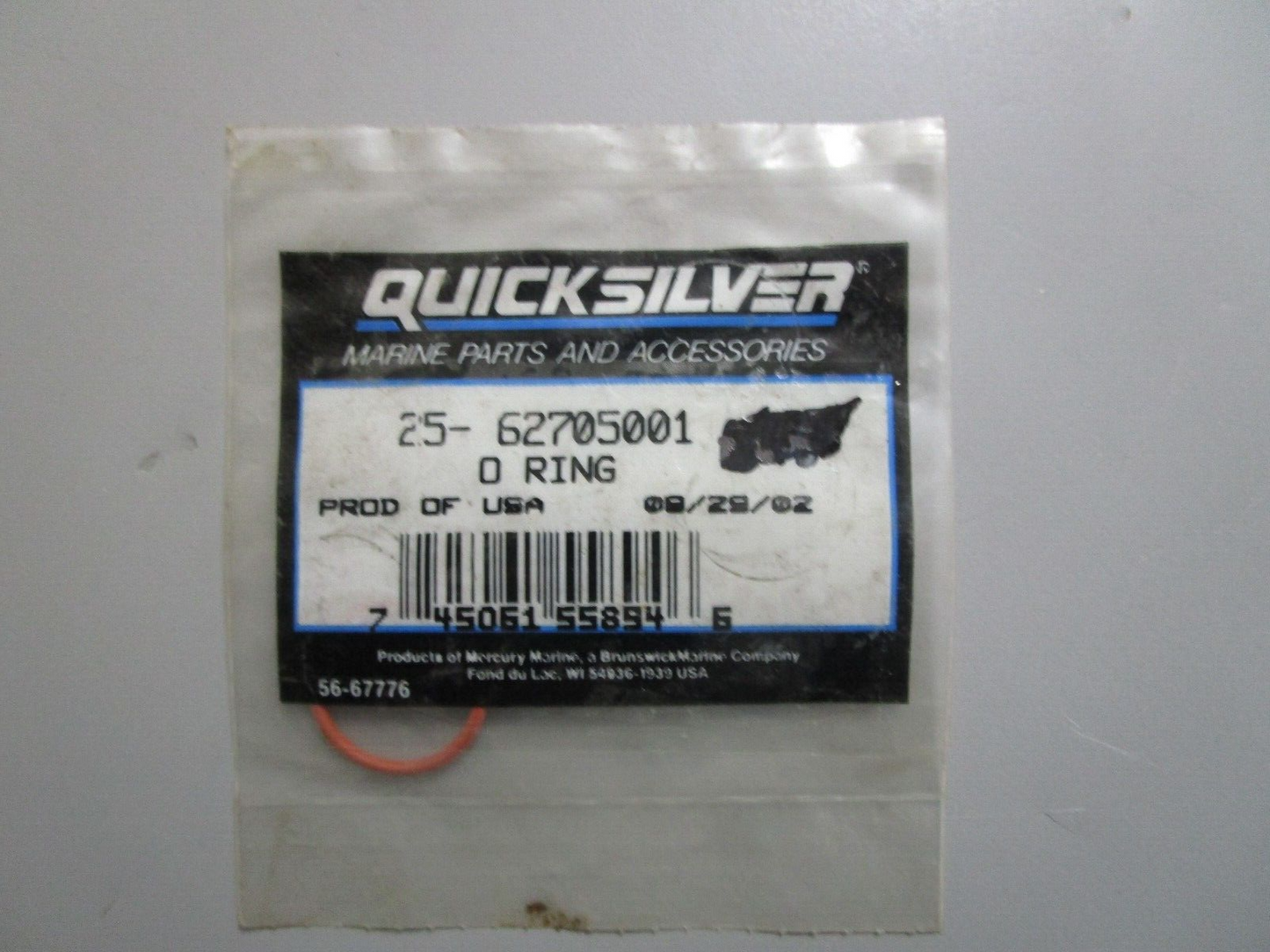 *NEW OEM* 0770 Mercury Quicksilver O Ring 25-62705001