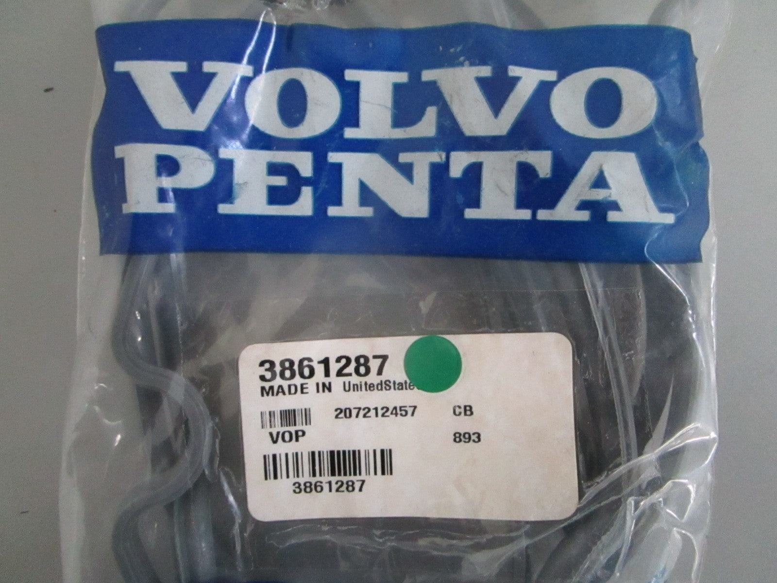 Volvo Penta NEW OEM Valve Cover Gasket 3861287 NOS Marine Engine Part 0820