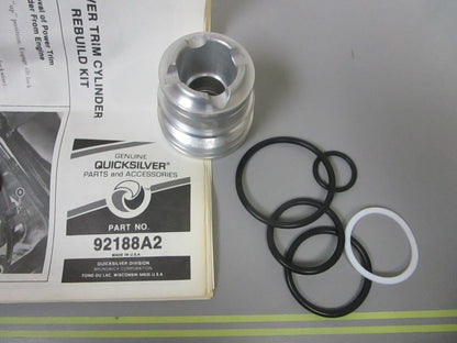 *NEW OEM* 0720 Mercury Quicksilver Trim Cylinder Rebuild Kit 92188A2