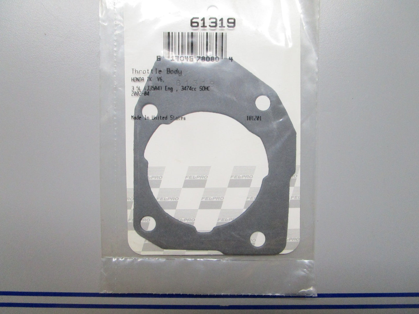 *NEW* 0810 Fel-Pro Thtottle Body Gasket 61319