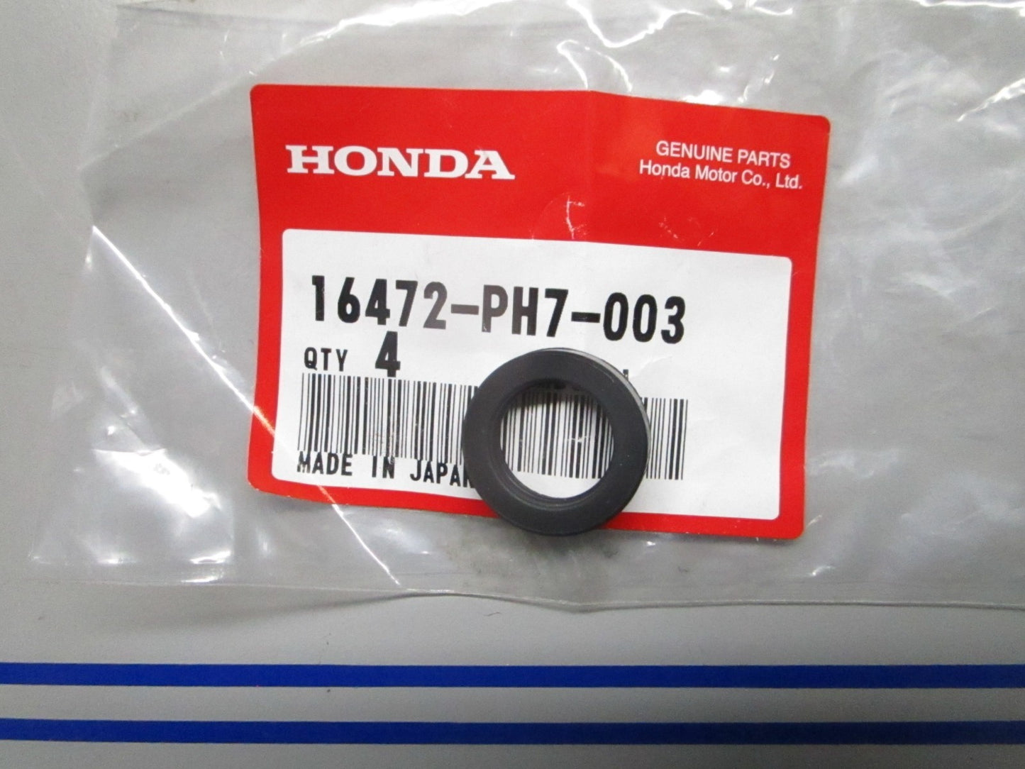 *NEW OEM* 0820 Honda Seal Ring 16472-PH7-003