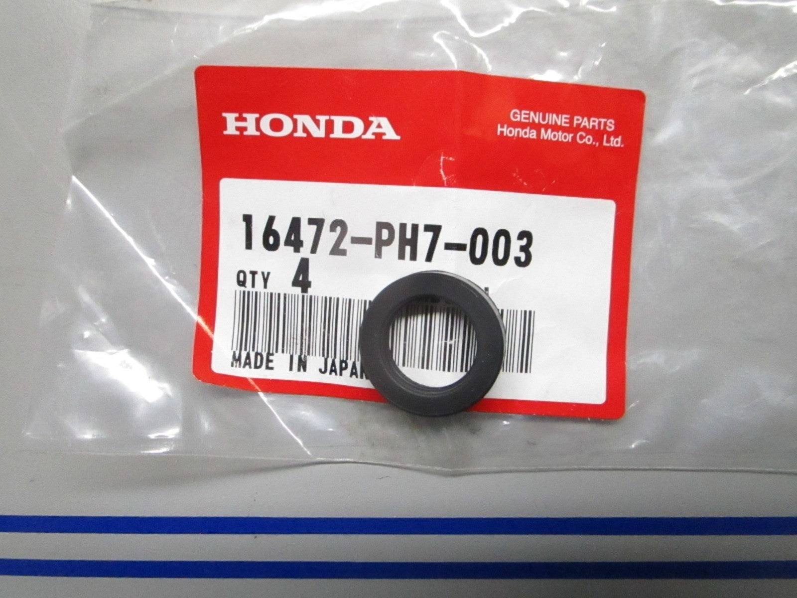 *NEW OEM* 0820 Honda Seal Ring 16472-PH7-003