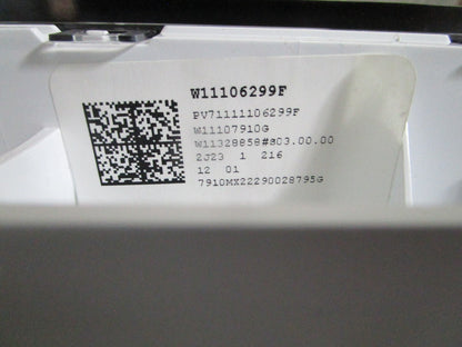 NEW OEM W11416458 Whirlpool Console 0820