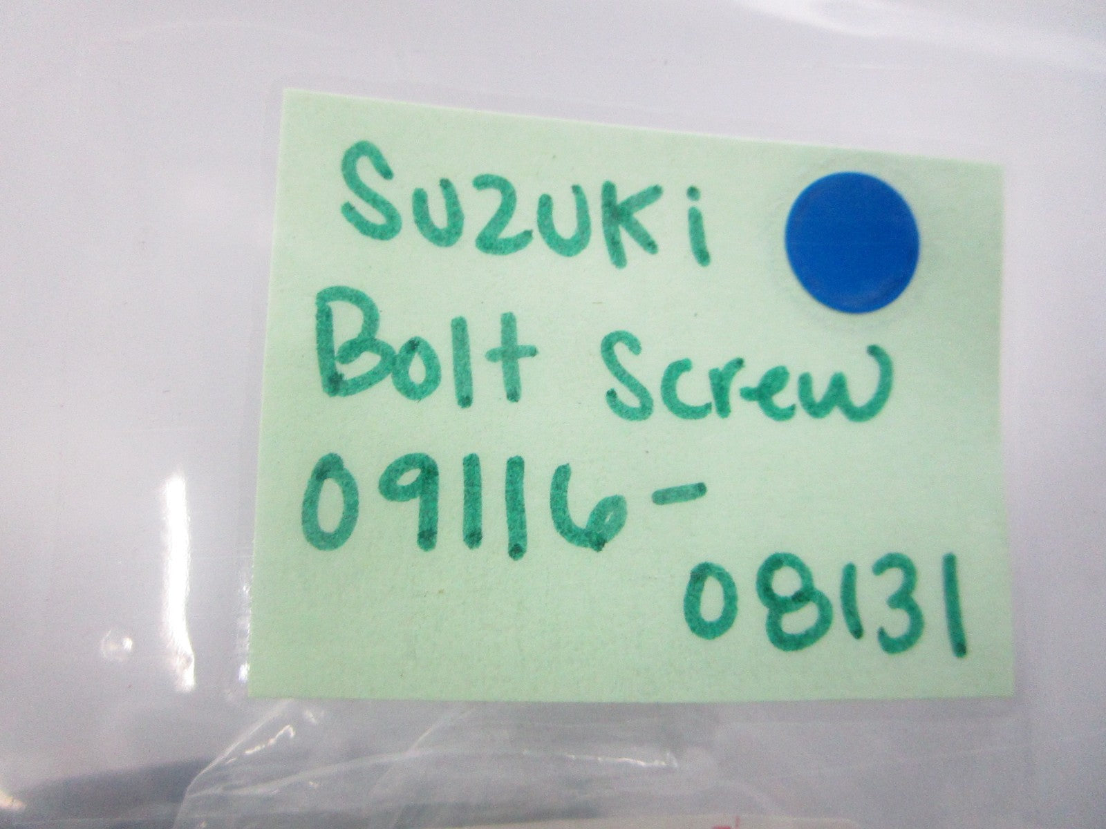 *NEW OEM* (LOT OF 4) 0810 Suzuki Bolt Screw 09116-08131
