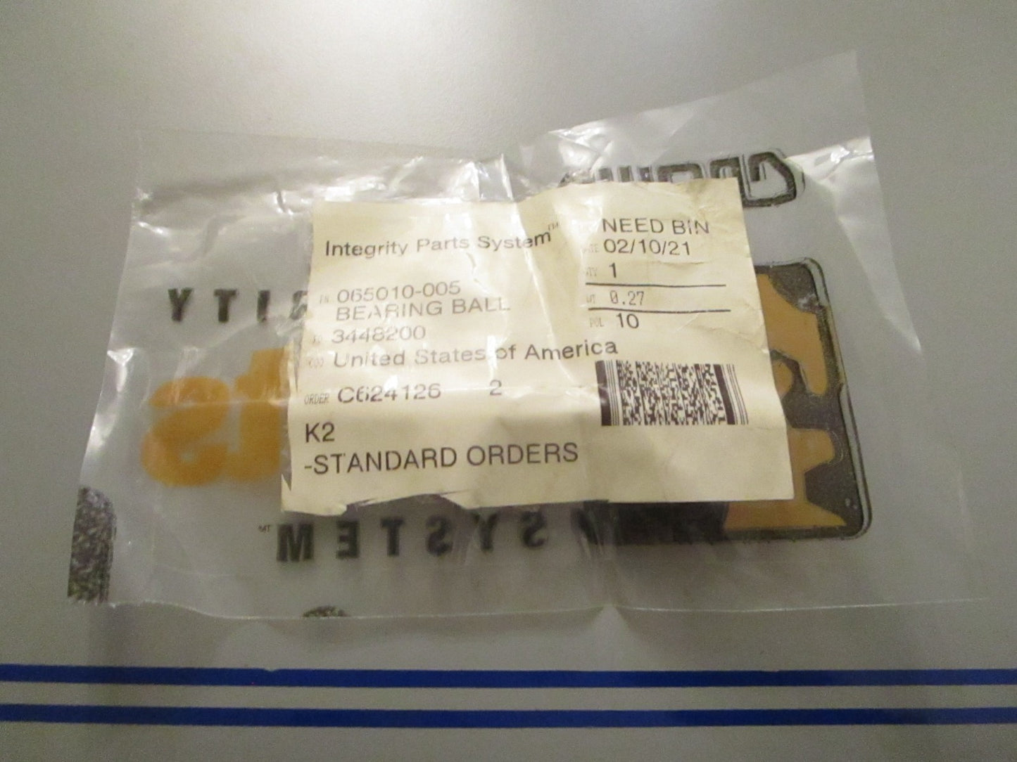 NEW OEM 065010-005 Crown Ball Bearing 0720