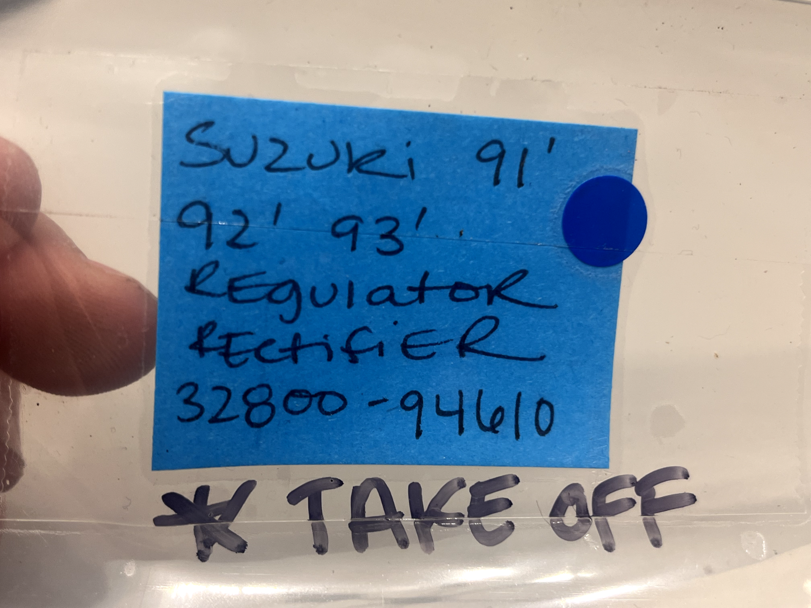 *NEW OEM* 0720 Suzuki 1991 1992 1993 Regulator Rectifier 32800-94610