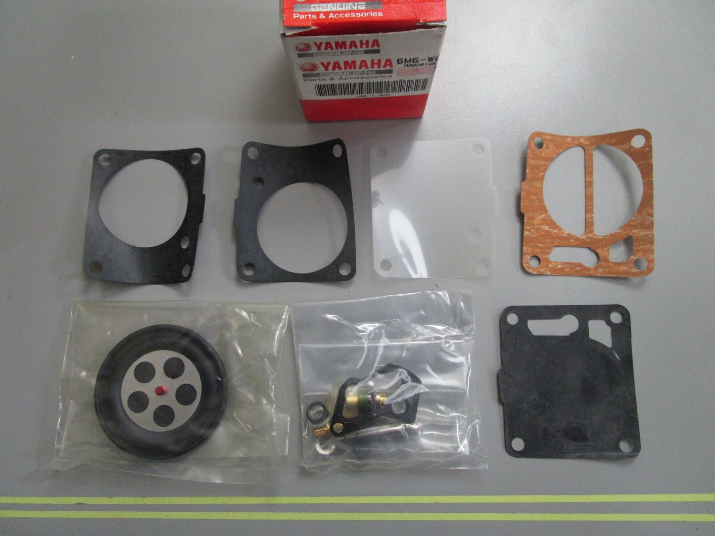 *NEW OEM* 0820 Yamaha Carburetor Repair Kit 6M6-W0093-10-00