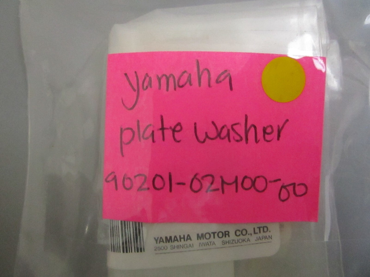 *NEW OEM* 0750 Yamaha PLATE WASHER 90201-02M00-00