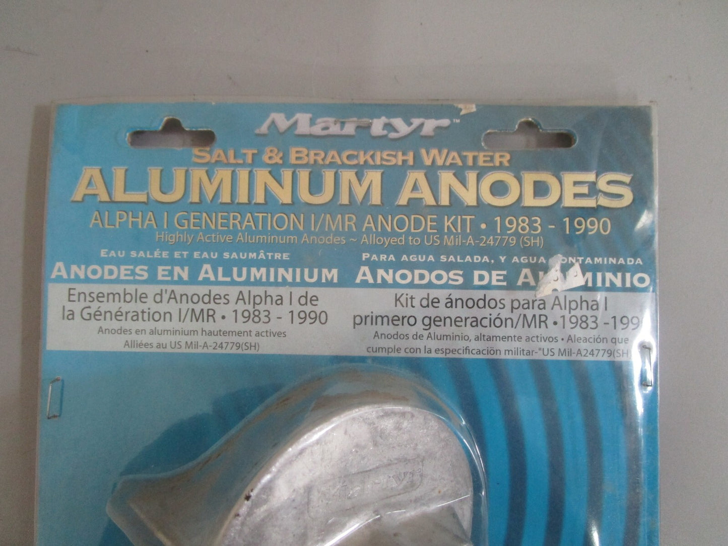*NEW* 0820 Martyr Aluminum Alpha I Gen I Anode Kit CMALPHAGEN1KITA