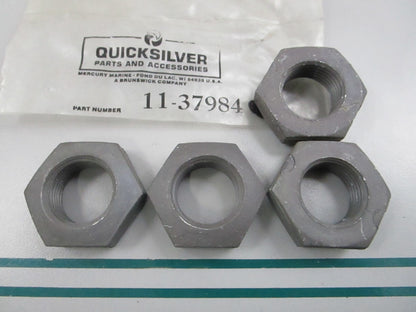 NEW OEM (LOT OF 4) 11-37984 Mercury Quicksilver Nut 0810