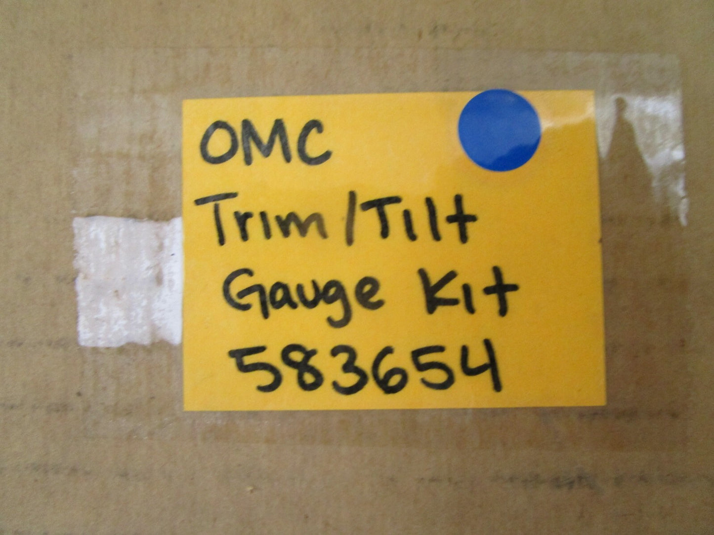 *NEW OEM* 0810 OMC Johnson Evinrude Trim/Tilt Gauge Kit 583654 0583654