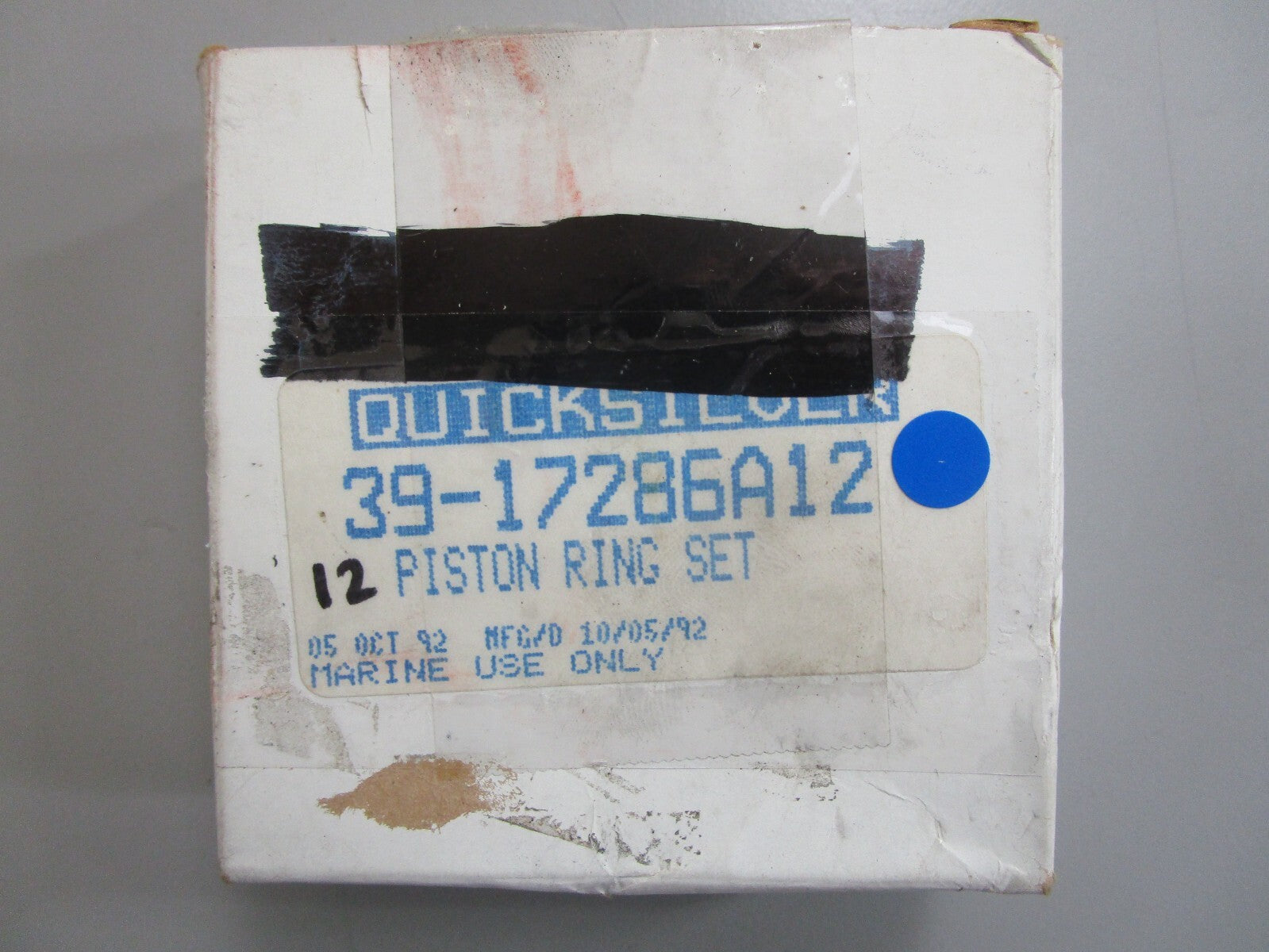 *NEW OEM* 0820 Mercury Quicksilver 12 Piston Ring Set 39-17286A12