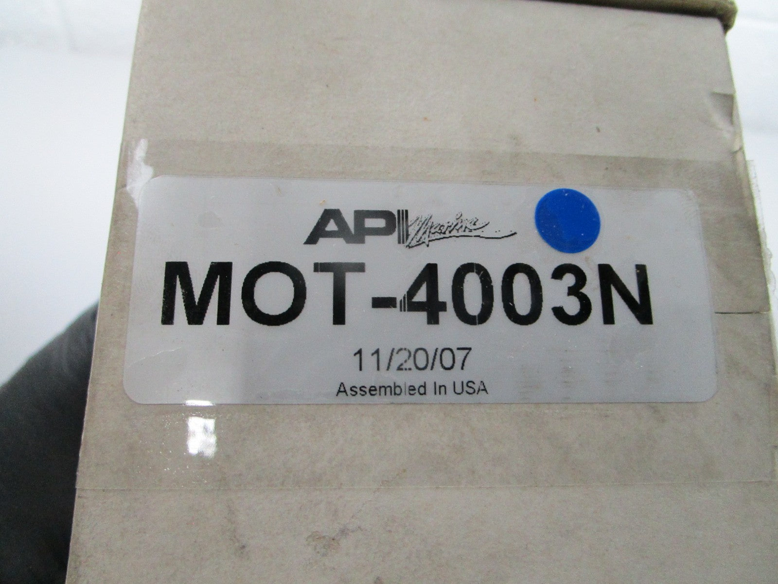 NEW MOT-4003N API Marine Starter Motor 0810