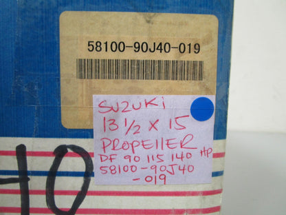 *NEW OEM* 0720 Suzuki DF 90 115 140 hp 13½ x 15 Propeller 58100-90J40-019