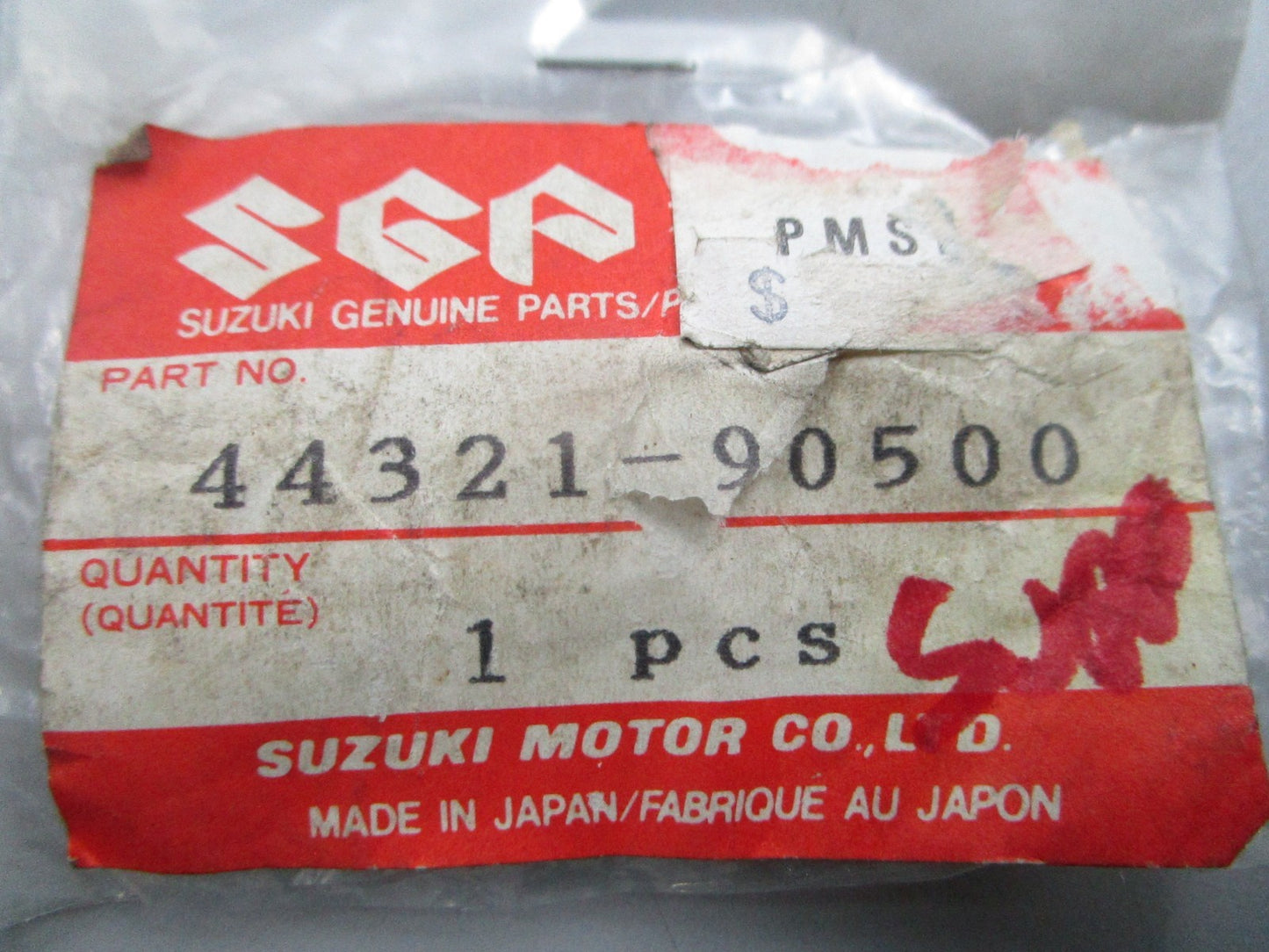 NEW OEM Suzuki 44321-90500 Fuel Knob 0810