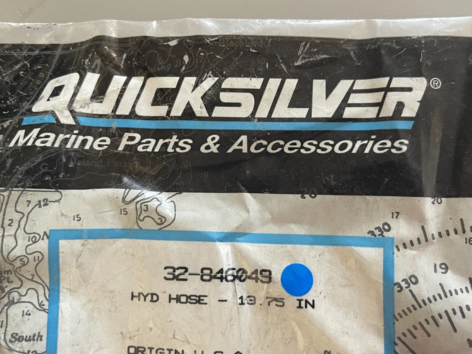 *NEW OEM* 0720 Mercury Quicksilver 13.75" Hydraulic Hose 32-846049