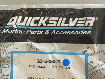 *NEW OEM* 0720 Mercury Quicksilver 13.75" Hydraulic Hose 32-846049